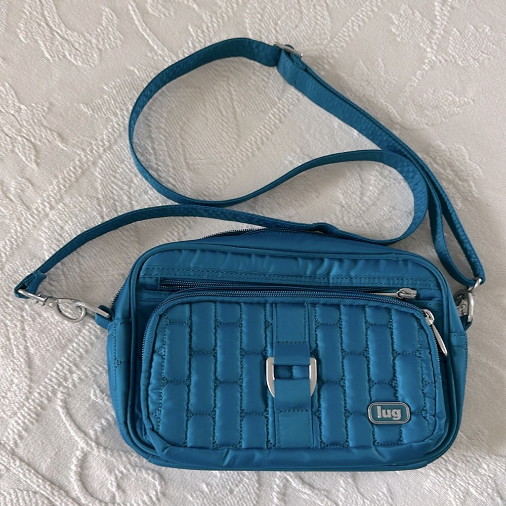 Lug Carousel Ocean Blue Crossbody Convertible hip bag